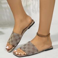 Chanclas antideslizantes para mujer, cómodas zapatillas planas, zapatos informales de playa al aire libre, verano, 2024 - details 8