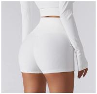 ALO YOGA sin costura tres puntos pantalones de yoga mujeres pantalones de fitness levantamiento de cadera alta elasticidad entrenamiento deportivo correr pantalones de ciclismo - details 2