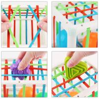 Baby Toys Color Shape Cognitive Shape Sorting Blocks Grip Fine Motor Training Montessori Toys Educational Toys for 12months Baby - details 10