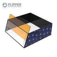 Flipper-visor de acuario flotante de silicona extraíble para observación de peces de arrecife, fotografía, acrílico Ultra transparente, 8" - details 1