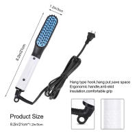 Peine Straightener Multifuncional para Hombres Calentamiento Rápido Estilo de Peluquería - details 15