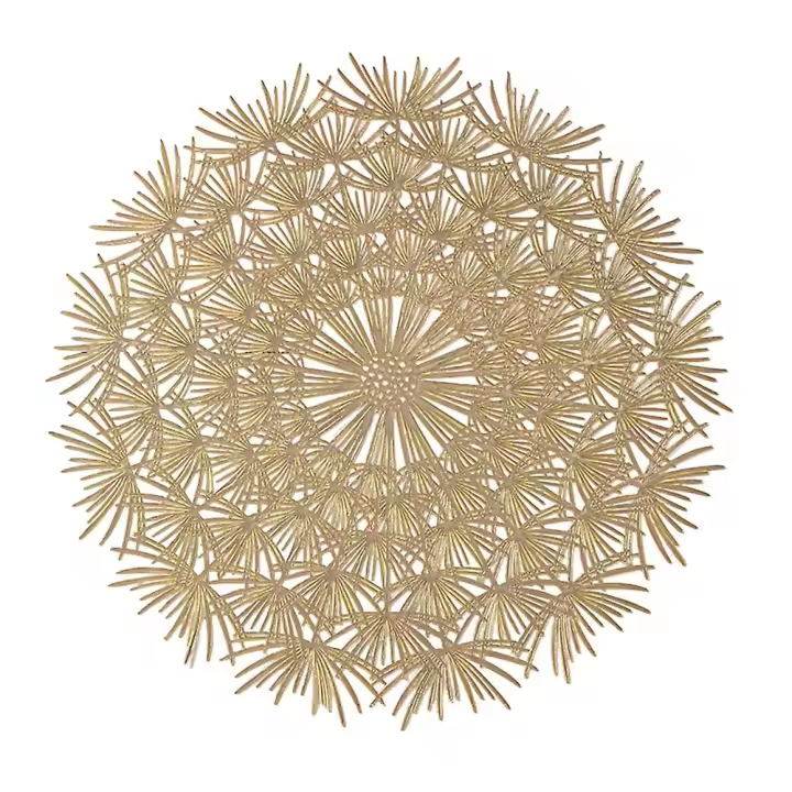 Manteles de Comedor de Atrévete a Ser Diferentes Diseño de Girasol Hueco Resistente al Calor - 1