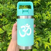 Pegatina de Vinilo Om Decalque de Yoga para Laptop, Coche, Taza Decoración de Hogar Removible para Meditación Namaste - details 2