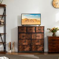 Mueble de Vestidor de Tela Estable con Marco de Acero Ideal para Dormitorio, Salón - details 7