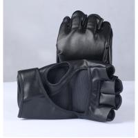 Guantes de boxeo para niños adultos Sanda Guantes de entrenamiento de lucha de medio dedo Taekwondo Muay Thai Guantes de lucha con saco de arena - details 6