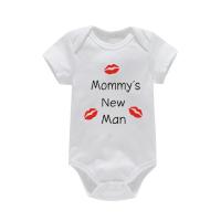 Ropa De bebé recién nacido, ropa De manga corta para niño, nuevo diseño De hombre para mamá, peleles De algodón 100%, disfraces De bebé negros - details 5