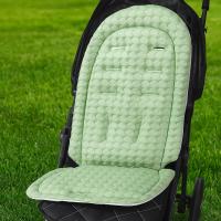 Cojín transpirable para cochecito de bebé, cojín suave de Color sólido para cochecito de bebé, accesorios para cochecito, asiento de coche, alfombrilla para cochecito, cuidado del bebé - details 24