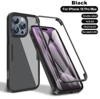 Funda 360 de Protección Completa para iP16 Pro Max Resistente a Arañazos y Golpes Material PC+TPU - details 5