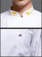 Ropa de trabajo de Chef para hombre, ropa de manga larga para otoño e invierno, Hotel, Catering, barbacoa, restaurante chino, cantina, cocina, ropa para mujer - details 7