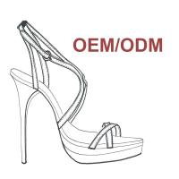 Zapatos de cuero de tacón alto antideslizantes planos cómodos con remaches plateados de moda de nuevo diseño para mujer - details 2