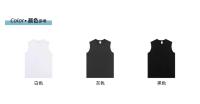 Chaleco de algodón puro pesado de estilo americano para hombre, ropa de verano para exteriores, camiseta sin mangas de Color sólido, baloncesto, Fitness, deporte Shou - details 14