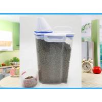 Recipiente de Almacenamiento de Plástico para Alimentos de Mascotas con Capacidad de 1.5kg/2kg con Taza de Medición a Prueba de Humedad y Sellado Accesorios para Mascotas - details 4