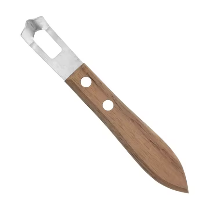 Pelador de Limón Resistente a la Corrosión Ecológico Mango de Madera para Prueba de Ácaros - 1