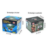 Estufa de Camping Ultraligera de Acero Inoxidable Resistente al Viento, Fácil de Llevar, Adecuada para Exteriores, Equipo de Cocina para Turismo y Senderismo - details 6