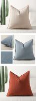 Funda de Almohada de Chenille a Rayas Delgada Diseño de Lujo de Encaje - details 10