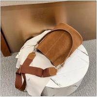 Bolso de Cubo de Cuero Temporado Bolso de Hombro de Moda de Ante Gran Capacidad Bolso Casual Retro - details 20