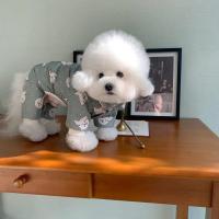 Chaqueta cálida de invierno para perros, ropa para perros, abrigo con estampado de cachorros, Chihuahua, Bulldog Francés, Bichon, cuatro patas, ropa para mascotas - details 6