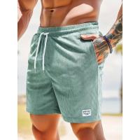 Pantalón Corto para Hombre Verano 2025 Pana Deportiva Ajustable Moda Casual Urbana - details 4