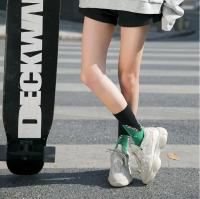 Calcetines de la serie Cartoon shark para hombre y mujer, medias de skateboarding, tendencia urbana - details 0