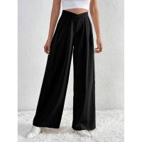 Pantalones de Oficina para Mujer de Cintura Alta y Piernas Anchos Cómodos y Elegantes - details 13
