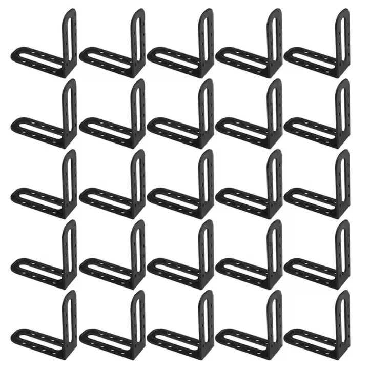 Espaciadores de nivelación de azulejos de pared de piso, accesorios de herramientas, sistema de ángulo de nivelación cruzada, nivelador de esquina externo, herramientas fijas - 1