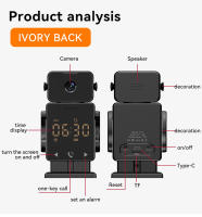 Cámaras de vigilancia wifi doméstico inalámbrico WIFI Internet remoto inteligente Visión nocturna interior alarma robot vigilancia - details 9