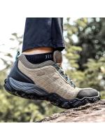 Zapatos de senderismo de cuero para hombre, calzado deportivo resistente al desgaste, con cordones, para escalada, Trekking y caza, novedad - details 6
