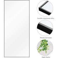 Espejo de Pared Completo Espejo de Vestidor para Dormitorio Marco de Aleación de Aluminio Dorado - details 20