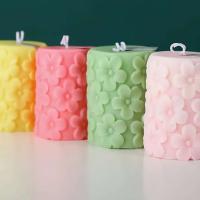 Molde de Horneado de Silicona Velas Aromaterapéuticas Decoración de Gipso en Rosa y Mariposa - details 3