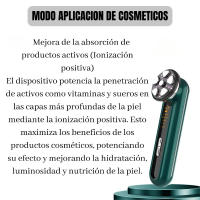 Radiofrecuencia facial EMS Terapia Led Limpieza Facial Masaje Sonico 8000 rpm e Importacion de Cosmeticos Genera Colageno - details 7