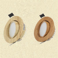 Luces led empotradas de madera modernas, 3W, 5W, para techo, sala de estar, dormitorio, fondo, baño, downlights de madera ajustables - details 6