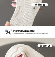 Zapatos de tablero para niñas primavera y otoño nuevos zapatos deportivos de cuero para niñas estudiantes Velcro casual compañeros de clase zapatos de dibujos animados - details 5