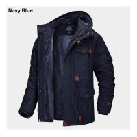 Chaqueta de esteras MAGCOMSEN para hombre invierno con capucha desmontable y múltiples bolsillos parka para esquí y senderismo material de algodón exterior y forro de algodón season: otoño/invierno - details 11