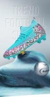 Botas de fútbol para hombres, tacos de fútbol para césped, botas de fútbol antideslizantes para exteriores para niños, calzado deportivo de entrenamiento de hierba profesional, parte superior baja - details 2