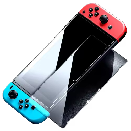 Película protectora de pantalla para Nintendo Switch, vidrio templado 9H HD, 3 piezas, NS LITE, OLED, accesorios - 1