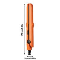 Vara de Rizado Portátil 2-en-1 Calentamiento Rápido Anti-estático Herramienta de Peinado para Herederos USB - details 1