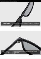 Gafas de sol polarizadas para hombre y mujer, estilo retro, para conducir, pescar y protegerse de los rayos UV. - details 21