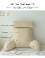 Almohada de Cabeza de Poliéster 100% Almohada de Lectura de Espalda con Soporte de Cuerpo - details 1