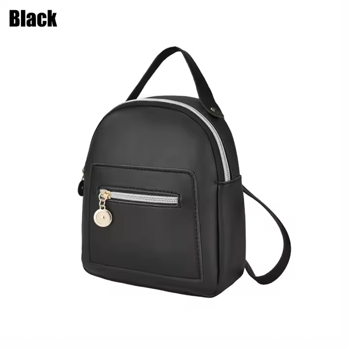 Mochila pequeña de viaje para niña, bolso de hombro impermeable de PU, Mini mochila - 1