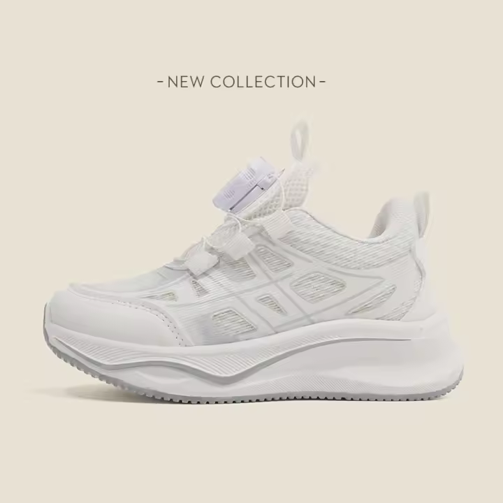 Zapatos Deportivos transpirables de malla para niños y niñas, zapatillas para caminar para bebés, zapatillas para correr casuales para niños - 1