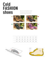 Zapatos deportivos de senderismo de marca para niños y niñas, zapatos de senderismo impermeables antideslizantes para exteriores, zapatillas de escalada de montaña para niños - details 5