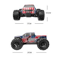 Coche de Control remoto 4wd para niños, 2,4g, 20 km/h, Motor de potencia, amortiguador independiente, vehículo Rc antichoque, juguetes para niños - details 13