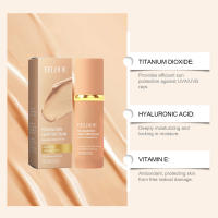 Espectros de luz 4 en 1, base biomímica, cobertura ligera sin defectos, hidratante de base, maquillaje de larga duración - details 1