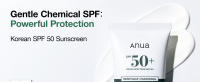 Anua Heartleaf Silky Moisture Mild Broad Spectrum SPF 50+ con fórmula hidratante, protector solar coreano ligero, natural - details 1