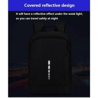 Mochila Impermeable Ultraligera para Hombre Mochila Elegante para Libros Mochila Portátil de 15,6
