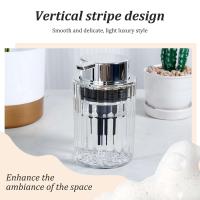 Dispensador, contenedor de iluminación de mano ES recargable, botella con bomba de jabón de plástico duradero, utilizado para baño y cocina - details 4