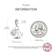 Cuentas de Joyería de Plata Esterlina 925 en Forma de Cangrejo Azul para Mujeres Apto para Pulseras de 3mm Joyería de Moda 2022 - details 16