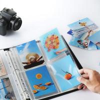 Funda para tarjetas con múltiples bolsillos A4, carpeta para sesión fotográfica Kpop, PP, álbum de fotos transparente, páginas de repuesto, fundas para álbum de fotos DIY - details 1