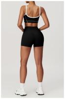 Sujetador deportivo ajustado desnudo, sujetador de Yoga con espalda grande en forma de U, Top de Fitness al aire libre para mujer - details 27