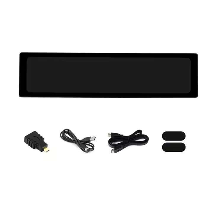 Pantalla de condensador IPS de 11,9 pulgadas, altavoz Hi-Fi, pantalla auxiliar de ordenador para Raspberry Pi, sin contacto, 320X1480 - 1